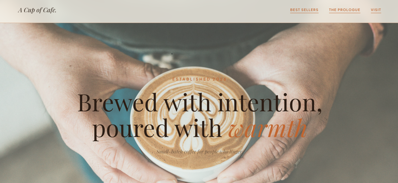 A Cup of Cafe screenshot